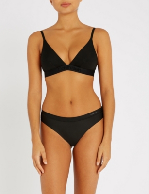 calvin klein tonal logo bra