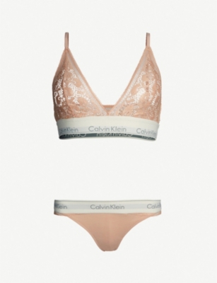 calvin klein bra lightly lined