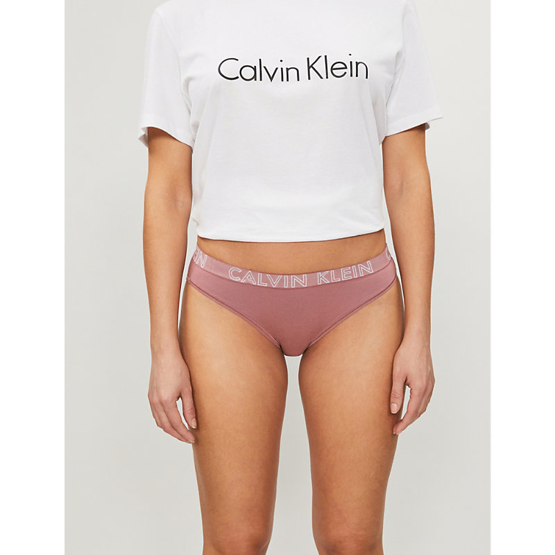 CALVIN KLEIN Ultimate stretch-cotton bikini briefs