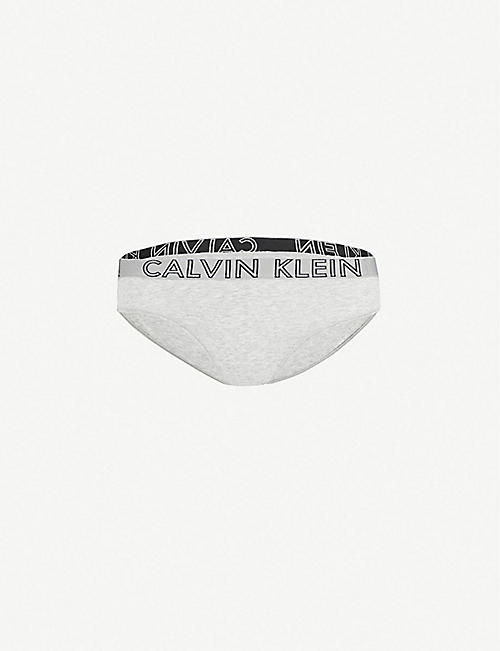 NONE: Ultimate stretch-cotton bikini briefs