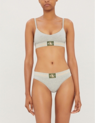 Calvin klein bralette monogram online