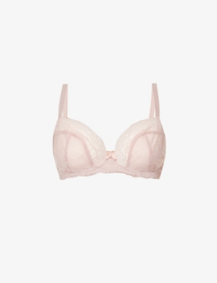 Mesh plunge bra [Pantry Pink] – The Pantry Underwear