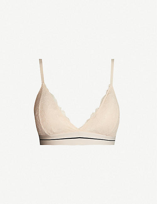 LOVE STORIES: Darling lace triangle bra