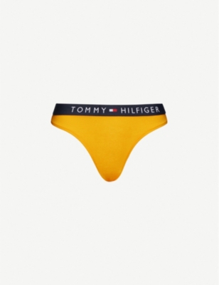 yellow tommy hilfiger underwear