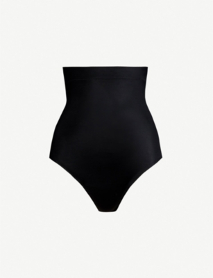 SPANX Women's Plus Size Suit Your Fancy High-Waist Thong 