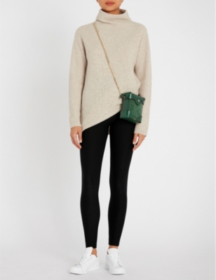 Commando Black Velvet Leggings In Black