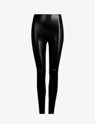 faux leather legging pants