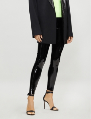 COMMANDO PATENT LEATHER LEGGING (BLACK) – VELENZIA