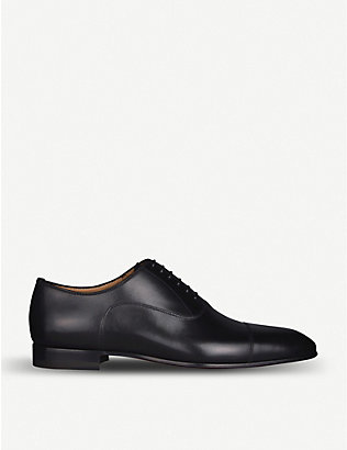 CHRISTIAN LOUBOUTIN: Greggo leather Oxford shoes