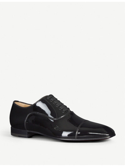 CHRISTIAN LOUBOUTIN - leather Oxford shoes | Selfridges.com