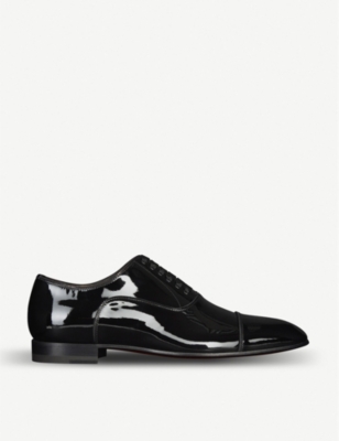 CHRISTIAN LOUBOUTIN: Greggo leather Oxford shoes