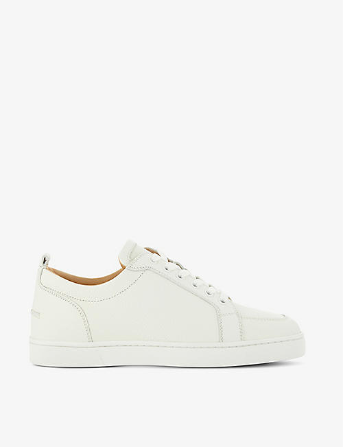 CHRISTIAN LOUBOUTIN: Rantulow leather trainers