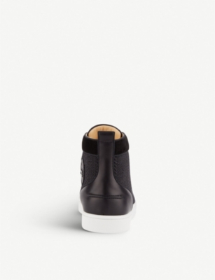 CHRISTIAN LOUBOUTIN Mixkeolouis flat vv/glit wet/tr vimini/c