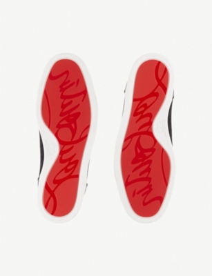 CHRISTIAN LOUBOUTIN Mixkeolouis flat vv/glit wet/tr vimini/c