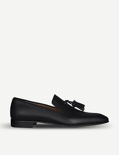 CHRISTIAN LOUBOUTIN: Dandelion Tassel leather loafers