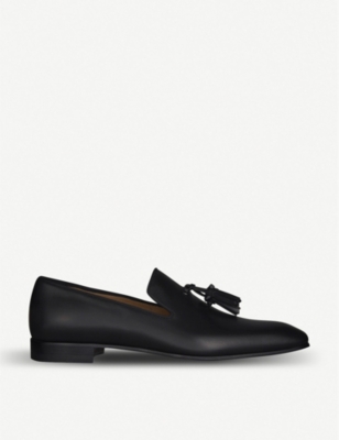 CHRISTIAN LOUBOUTIN - Dandelion Tassel patent-leather loafers