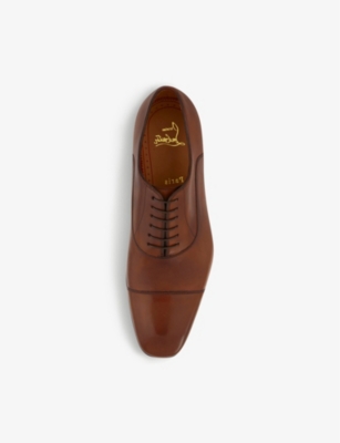 CHRISTIAN LOUBOUTIN Greggo leather Oxford shoes