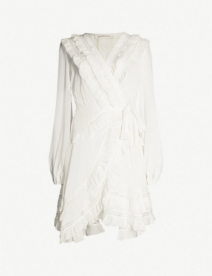 zimmermann moncur wrap dress