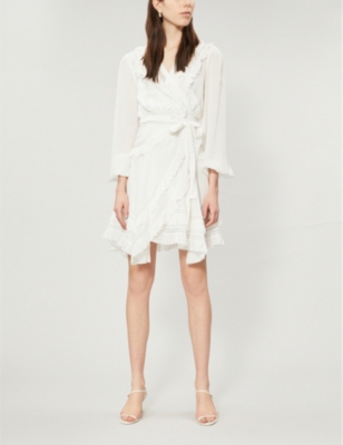 zimmermann moncur wrap dress