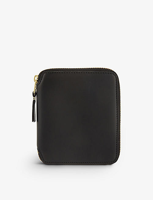 COMME DES GARCONS: Zip-around leather wallet