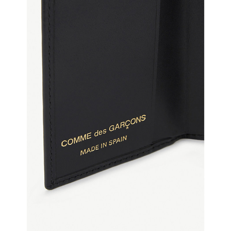 Shop Comme Des Garçons Classic Leather Card Holder In Blk