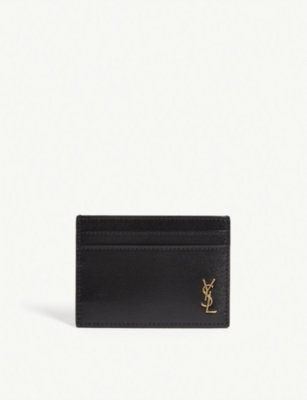 Montblanc Sartorial Money-clip Logo-embellished Grained-leather Wallet in  Black