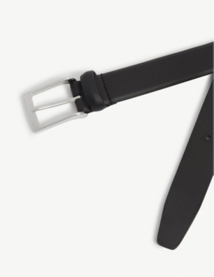 Shop Anderson's Andersons Men's Black Soft Leather Belt
