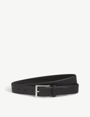 Shop Anderson's Andersons Men's Black Soft Leather Belt