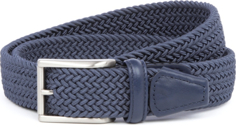 Elasticated woven belt   ANDERSONS   Belts   Shop Accessories 