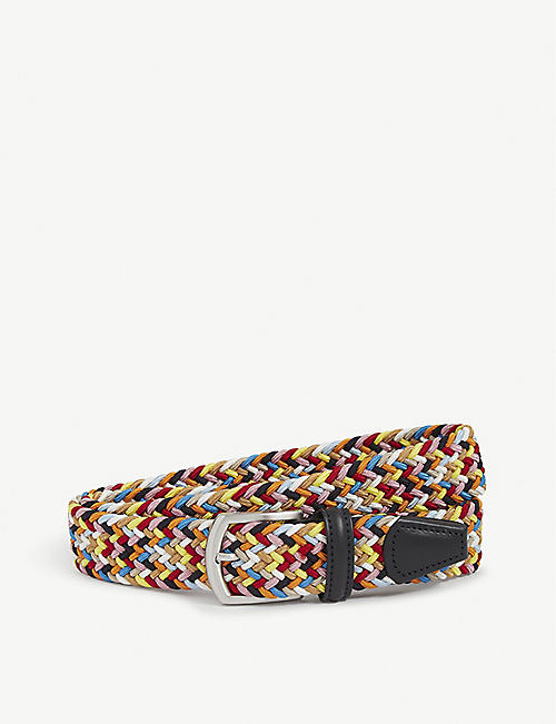 ANDERSONS: Multi-woven elasticated belt