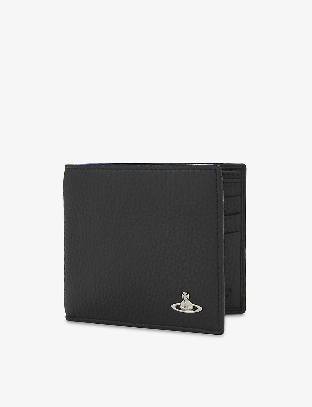 Mens Wallets and cardholders Vivienne Westwood Wallets and cardholders Vivienne Westwood Leather Black Orborama Card Holder for Men 