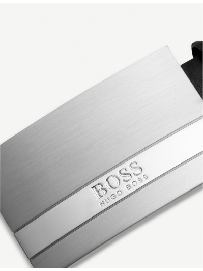 brugerdefinerede Dårligt humør mave BOSS - Baxton leather belt | Selfridges.com