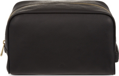 MULBERRY   Leather wash bag