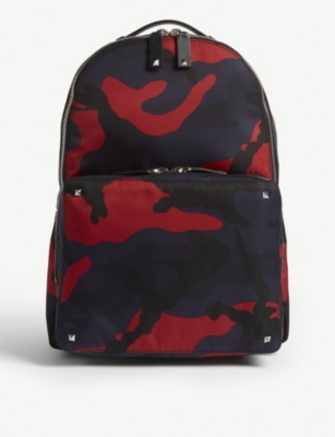 valentino garavani camouflage backpack