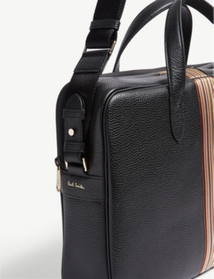 paul smith leather briefcase