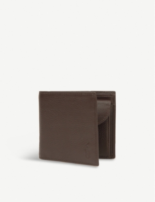 Off-White c/o Virgil Abloh Monogram Zip Around Wallet in Brown for Men
