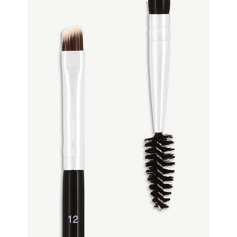 Shop Anastasia Beverly Hills Duo Brush #12 Eyebrow Brush