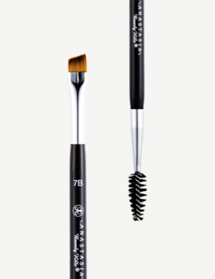 Shop Anastasia Beverly Hills Duo Brush #7b Eyebrow Brush