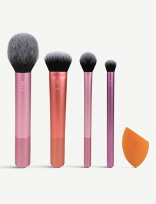 Real Techniques Everyday Essentials Brush Set-no Color