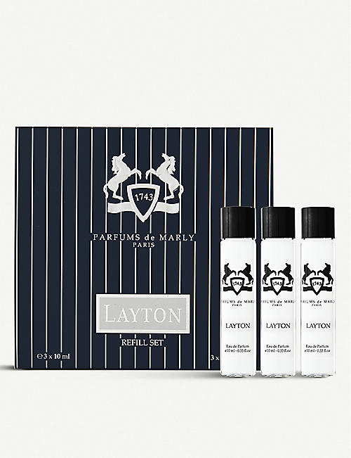 PARFUMS DE MARLY: Layton perfume travel set