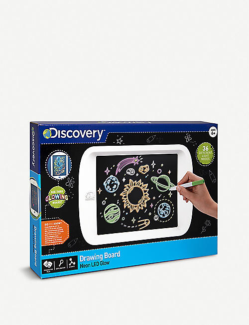 FAO SCHWARZ DISCOVERY: Neon light-up drawing board set