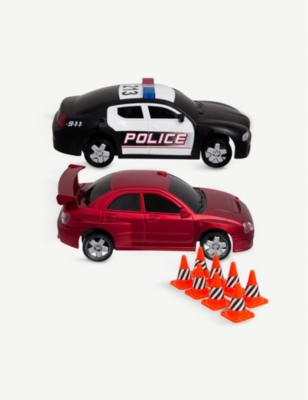 Remote control police store car target