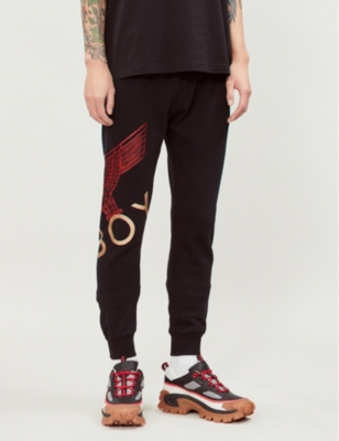 boys red jogging bottoms