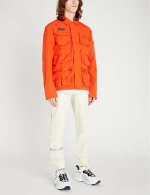 adidas spezial jacket orange