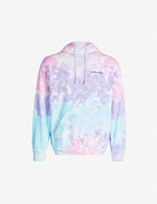 cotton candy tie dye hoodie