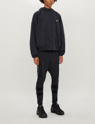 nike x fear of god hooded bomber jacket