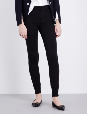 j brand maria high rise seriously black