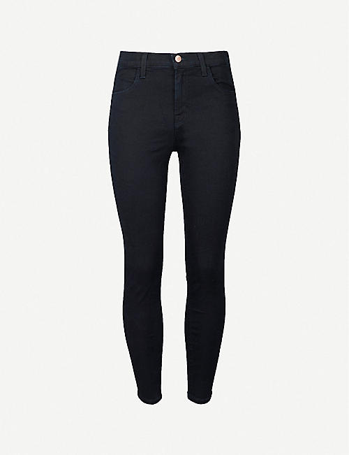 J BRAND: Alana skinny high-rise jeans