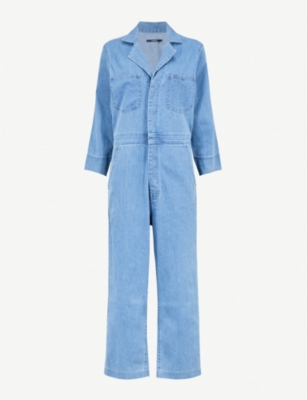 j brand denim jumpsuit