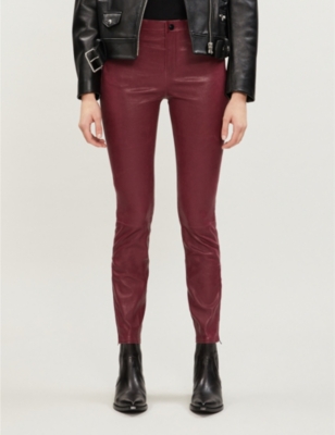 J brand 2024 leather leggings